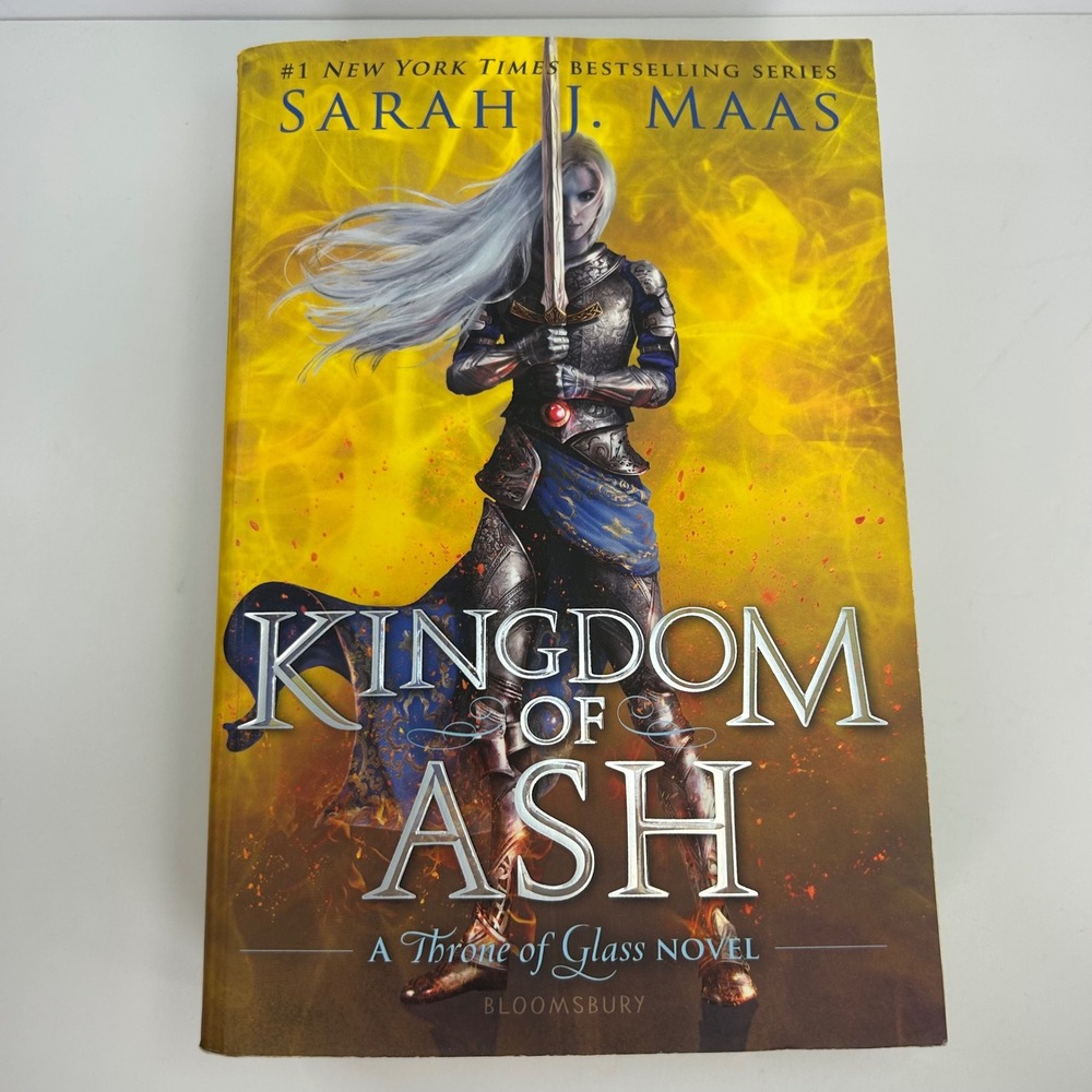Kingdom of Ash Paperback by Sarah J. Maas Throne of Glass